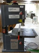 A Redeye 250w, 200mm band saw.