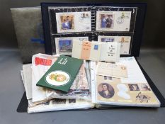 A box of Coronation anniversary covers, Benham Silks,