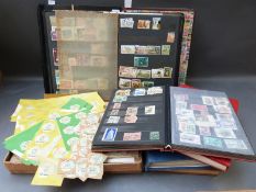 GB, Commonwealth and foreign stamps Victoria - QE II in albums and stockbooks,