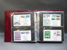 An album of GB first day covers QE II to 1970 plus some early covers