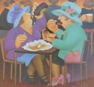 Beryl Cook (1926 -2008) framed signed print 'Ladies Who Lunch',