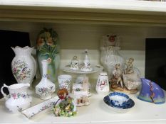 A quantity of ceramics including Crown Devon Stockholm sugar sifter,