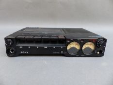 Sony TC-D5M professional portable stereo cassette-corder