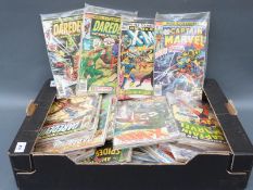 A quantity of Marvel comics to include The Amazing Spider Man, Doctor Strange,