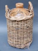 Stroud Brewery Co Limited, Stroud stoneware flagon numbered A663,
