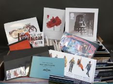 An extensive collection of GB presentation packs and stamp booklets