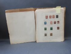 USA 1851-1976 collection on loose album leaves with a good selection of early issues