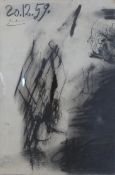 Pablo Picasso (1881-1973) chalk, pen and ink on paper, signed and dated 1959, 38 x 25cm,