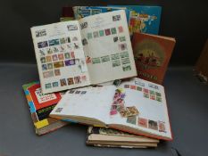 A large quantity of all-world stamps in albums and stockbooks
