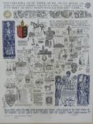 Gloucestershire signed limited edition (55/300) print,