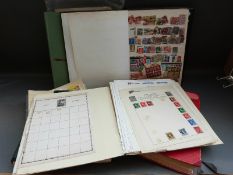 A selection of Great Britain stamps in albums,