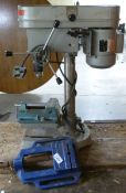 A Wickes pillar drill