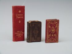 [Miniature bindings] Finger book of Common Prayer from the Franco-British Exhibition 1908 in gilt