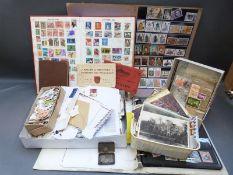 A box of sundry stamps,