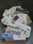 A large quantity of loose stamps, stockcards etc,