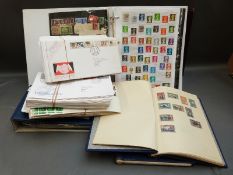 WITHDRAWN A box of sundry albums and first day covers including early GB