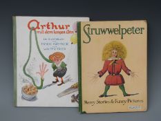 Erich Kastner Arthur Mit Dem Langen Arm illustrated by Walter Trier. Germany 1931.