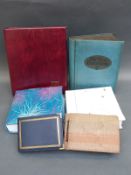 Six albums of mainly Edwardian birthday postcards including some Christmas,