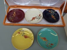 A collection of Chinese and Japanese plates and vases,