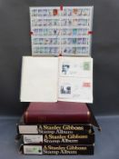 Three Senator albums of Commonwealth stamps,