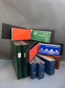 A collection of Isle of Man stamps in albums and cover albums