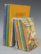 Three Enid Blyton titles including two early Holiday Books and Rambles with Uncle Nat illustrated,