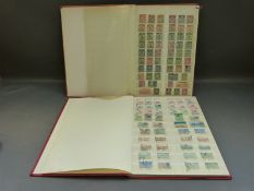 Two stockbooks of early to modern stamps from China and Taiwan