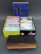 A collection of ephemera to include a photo album containing late Victorian and Edwardian portraits