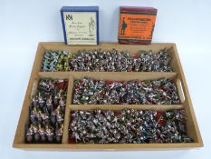 Over 270 Garrison Miniatures,