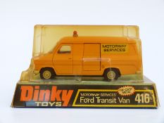 Dinky Toys diecast model 'Motorway Services' Ford Transit Van 416,