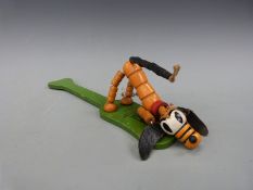 DWEK of Paris wooden Pluto pull string paddle toy