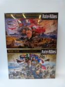 Two Avalon Hill Axis & Allies WWII board games Europe 1940 amd WWI 1914,