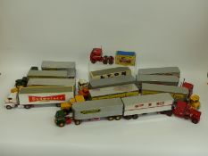 Twelve diecast model American articulated lorries including Garrett, ICX, PIE, Budweiser, Ringsby,