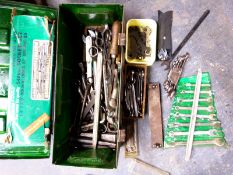 A quantity of spanners,