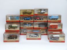 Twenty-four Matchbox Models of Yesteryear diecast model commercial vehicles,