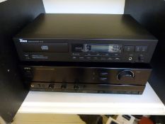 A Titan CD player and Aiwa amplifier