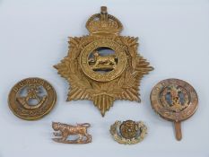 Hampshire Regiment other ranks helmet plate,