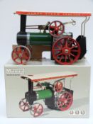 Mamod TE1A live steam traction engine,