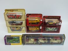 Eleven Matchbox Models of Yesteryear diecast model vehicles, all scarce variations,