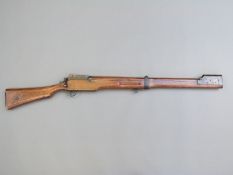 RAF The Swift training Rifle Series B with brass plaque named and stamped 9B/1588 and numbered 5906,