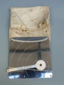 A ship's lifeboat helograph c1950's in pouch