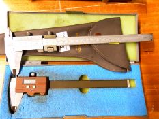 Two sets of Mitutoyo calipers,