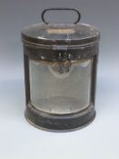 A Seahorse ship's stern light,