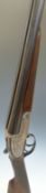 AYA No2 12 bore side by side sidelock ejector shotgun with hand detachable named and engraved locks,