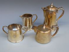Four silver plated GWR items including Elkington GWR Hotels, Dining Car etc.