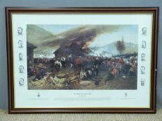 A military framed print 