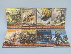 Eight WWII Hitler Youth magazines