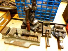 A quantity of vices including Nippy,