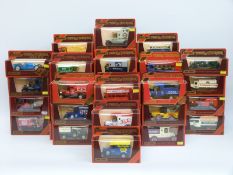 Fifty Matchbox Models of Yesteryear diecast model vehicles,
