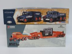 Two Corgi and Corgi Classics diecast model commercial vehicle sets limited edition Pickfords 2